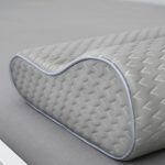 Gray orthopedic pillow